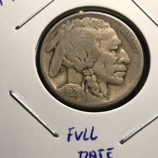 1921 Us.  Buffalo / Indian Head Nickel / Vg