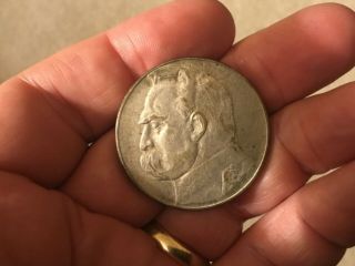 Poland 1936 10 ZLOTYCH Silver Coin,  22.  2 Grams 8