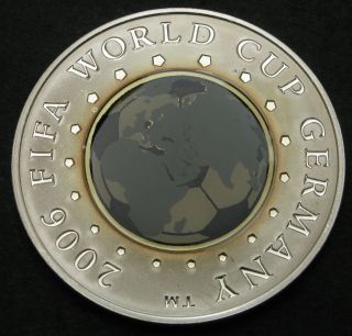Belarus 20 Roubles 2005 Proof - Silver - Fifa World Cup Germany - 3240