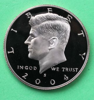 2004 S Proof Kennedy Half Dollar Coin 50 Cent Jfk Fifty Cents
