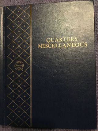 Hard To Find Whitman Bookshelf Miscellaneous Quarters Album
