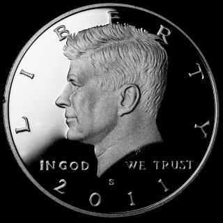 2011 S Kennedy Half Dollar Clad Proof From Proof Set