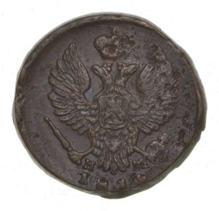 World Coin - 1819 Russia 1 Denga - 3.  5 Grams 009
