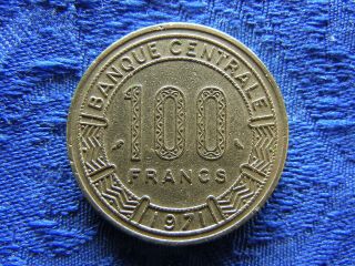 Cameroun 100 Francs 1971,  Km15