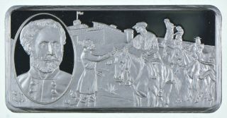John Charles Fremont Sterling Silver Bar -.  925 - 33.  8g - Limited Edition 514