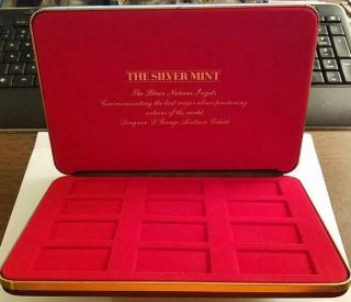 The Silver 12 Silver Producing Nations Presentation Case Only No Bars
