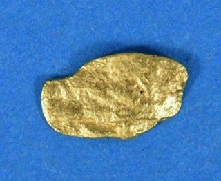 Alaskan - Yukon Bc Gold Rush Natural Gold Nugget 0.  32 Grams