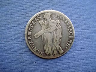 1697 Brunswick - Lüneburg - Calenberg - ⅓ Thaler - Ernst August - Silver Coin - 7715