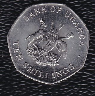 Uganda 10 Shilling 1987