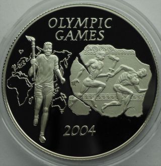 Ghana 500 Sika 2003 Athens Olympics 2004