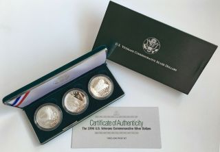 1994 Vietnam Veterans Coin Set - Proof