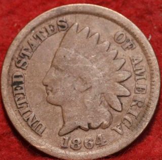 1864 Philadelphia Indian Head One Cent