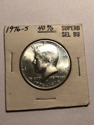 1976 S 40 Silver Kennedy Half Dollar Cameo Gem Proof