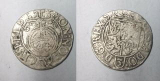 1630 Elbing (sweden) Gustav Ii Adolf Silver 1/24 Thaler - 400 Years Old