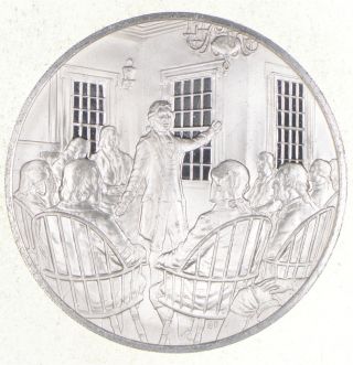 Sterling Silver - First Continental Congress 0.  925 Silver 25.  2g Round 527