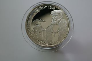 Belgium 500 Francs 2000 Silver Charles V Of Spain B18 Kkk6