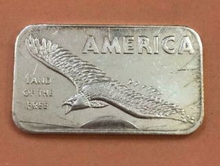 1 Troy Ounce American Argent Bar.  999 Fine Silver [no Reserve]