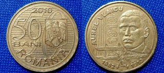 50 Bani 2010 Unc Commemorative Coin Romania Low Combine