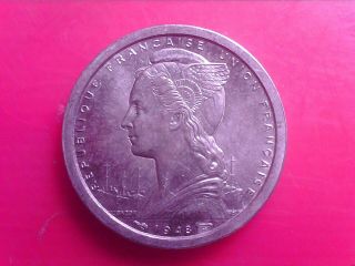 Cameroon 1 Franc 1948 Coin Aug29