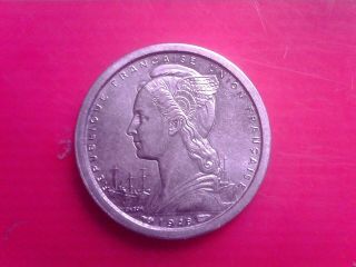 Cameroon 1 Franc 1948 Coin Aug27