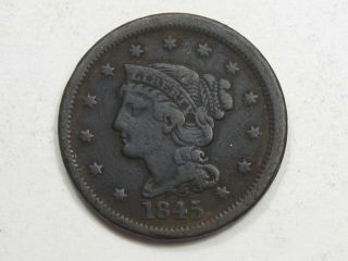 1845 Large Cent.  25