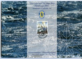 Finland Aland Cutty Sark Tall Ships Races Mariehamn 2000 Medal Collector Set