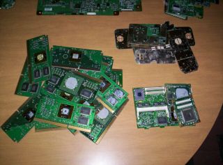 5 LBS OF GOLD PLATED CIRCUIT BOARDS Slot Processors T - Con LNB SCRAP RECOVERY 2