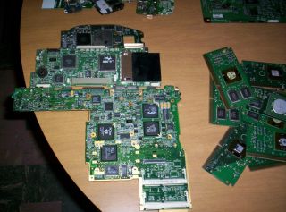 5 LBS OF GOLD PLATED CIRCUIT BOARDS Slot Processors T - Con LNB SCRAP RECOVERY 3