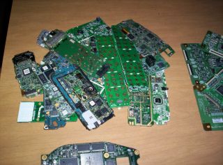 5 LBS OF GOLD PLATED CIRCUIT BOARDS Slot Processors T - Con LNB SCRAP RECOVERY 4
