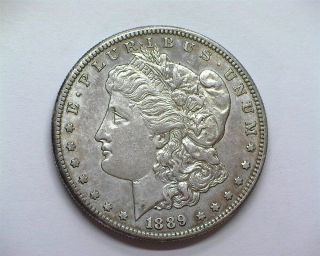 1889 - S Morgan Silver Dollar Near Gem Uncirculated Better Date
