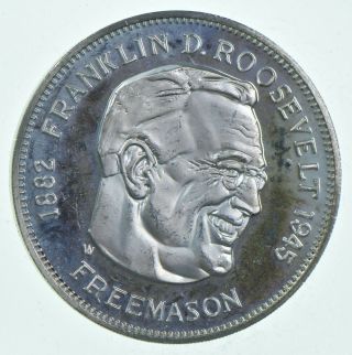 Sterling Silver - Franklin D.  Roosevelt - 0.  925 Silver - 792