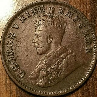 1919 India 1/4 One Quarter Anna