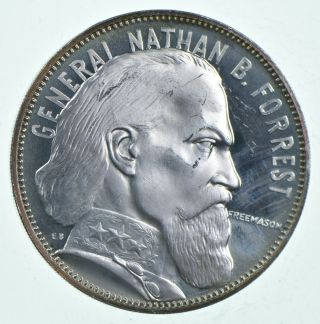 Sterling Silver - General Nathan B.  Forrest - 0.  925 Silver - 847