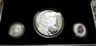 2015 Us March Of Dimes Special Silver Set W/