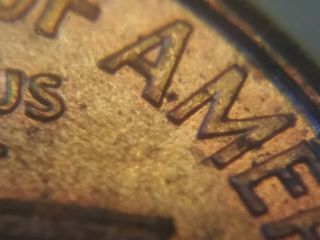 1999 P Lincoln Memorial Cent WIDE AM and die clash on back in building 2