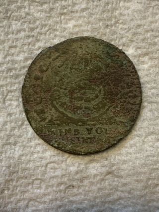 1787 Club Rays Fugio Colonial Copper Coin