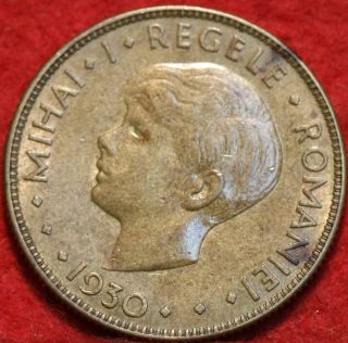 1930 Romania 20 Lei Foreign Coin