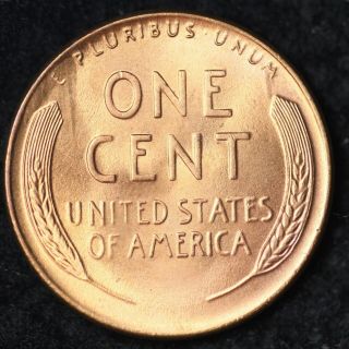 RED UNCIRCULATED 1944 LINCOLN WHEAT PENNY 2
