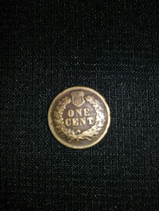 Antique Civil War Era 1863 Indian Head Penny US Coin Cent GREAT Shape Definition 2
