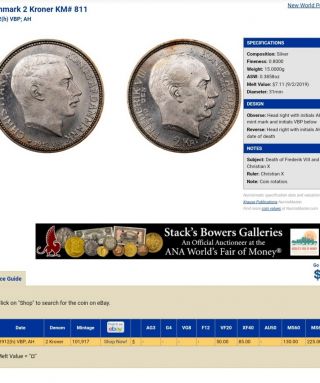 Denmark - 2 kroner 1912 - jubileum - silver - low mintage - rare 3