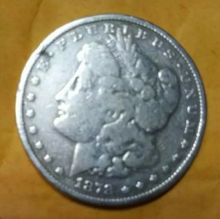 1878 S Morgan Silver Dollar; 1st Year Of Issue.  Said To In (ms 8 - 10).