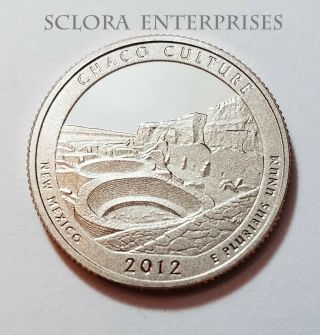 2012 S Chaco Culture 90 Silver Proof Quarter