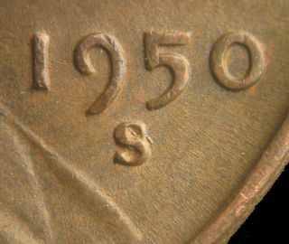 1950 - S Lincoln Cent With Rpm - 008
