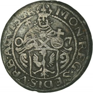 Germany Aachen: 2 marck silver 1707 (RRR) F 2