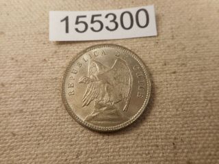 1908 S Chili 40 Centavos Collector Grade Album Coin - 155300