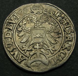 Austria 3 Kreuzer 1563 - Silver - Ferdinand I.  - 2748