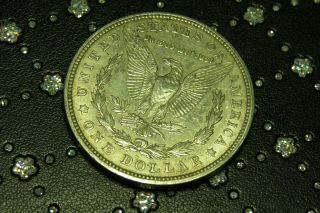 1921 - D MORGAN SILVER DOLLAR.  THE FIRST AND LAST MINTED IN DENVER 168 2