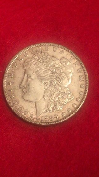 1889 Morgan Silver Dollar U.  S.