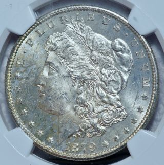 1879 S $1 US Morgan Silver Dollar Coin (NGC MS64 MS 64) B0404 3