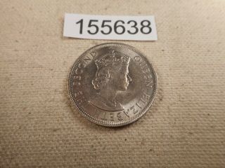 1957 Malaya British Borneo 50 Cents Collector Grade Album Coin - 155638